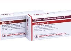 Sicriptin 2.5 mg